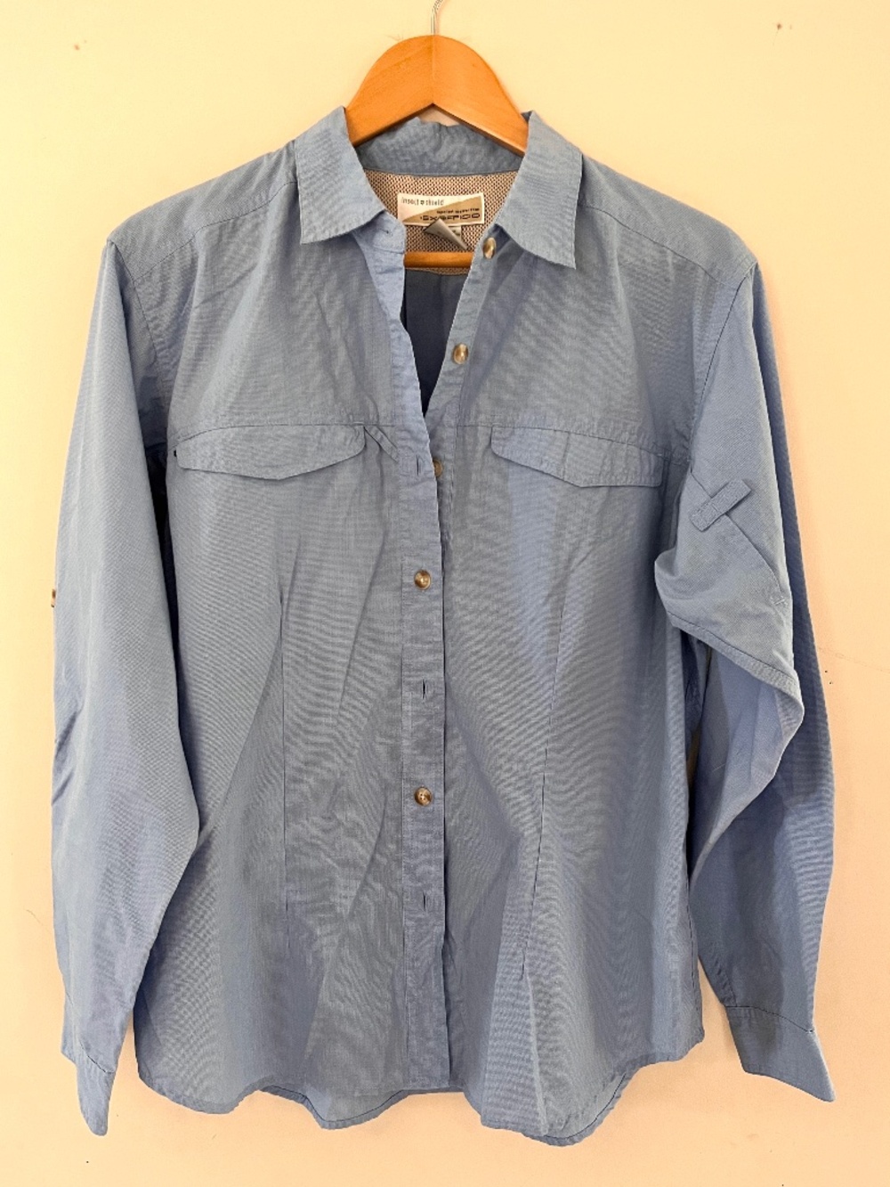 Ex Officio Insect Shield Collared Shirt, Medium